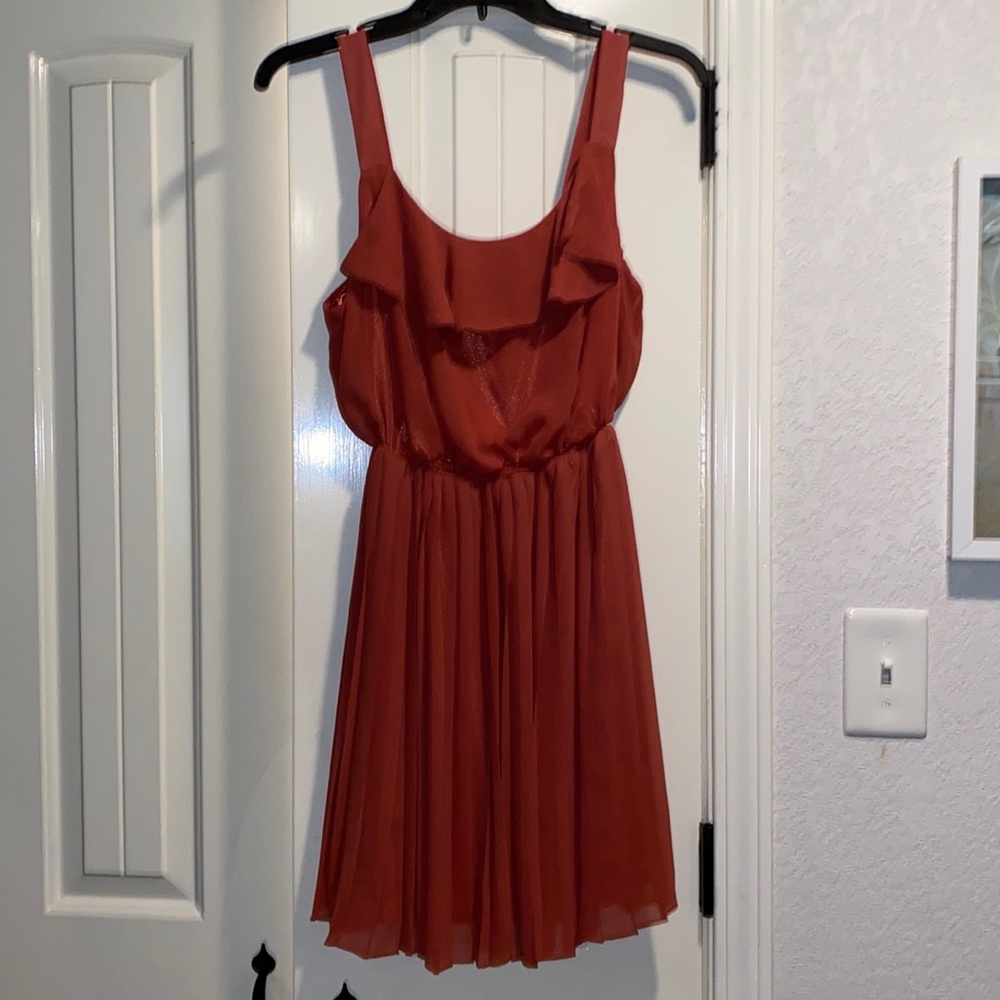 Forever 21 Sz M rust colored dress